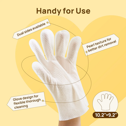 Pet hand gloves