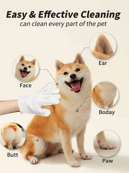 Pet hand gloves