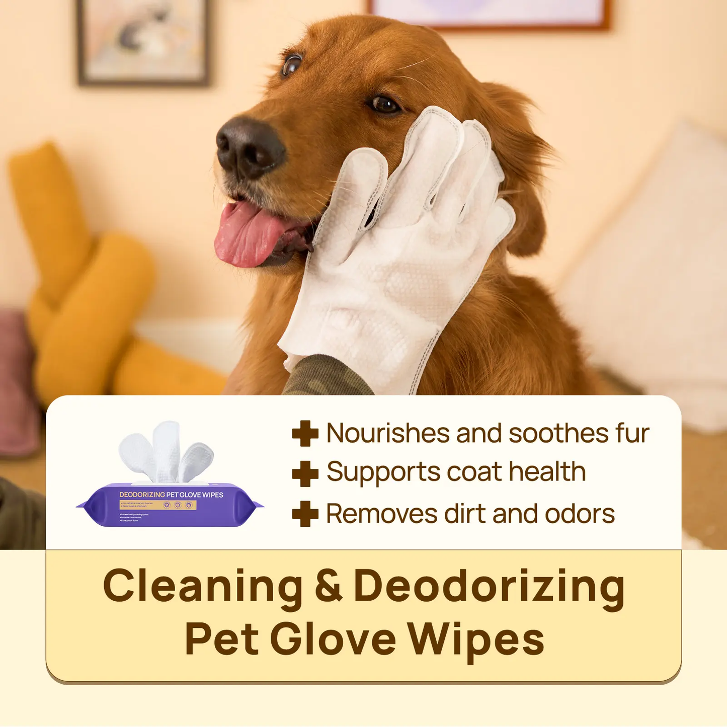 Pet hand gloves